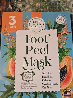 Foot Peel Mask - 3 Pairs